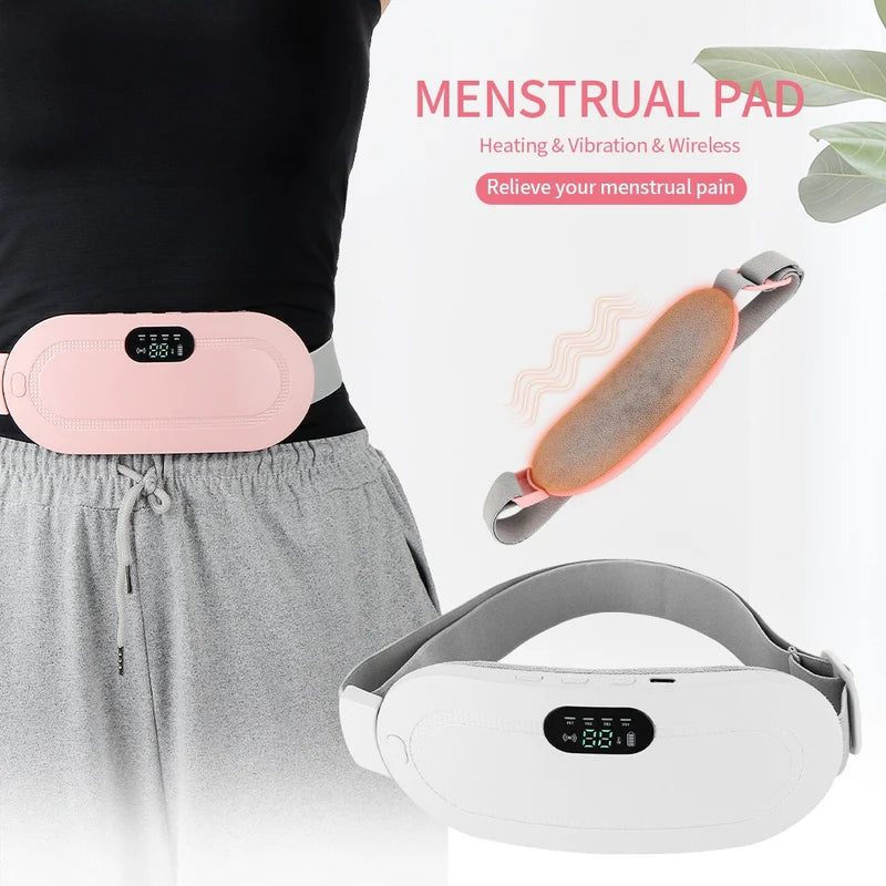 Cordless Menstrual Cramp Relief Massager,